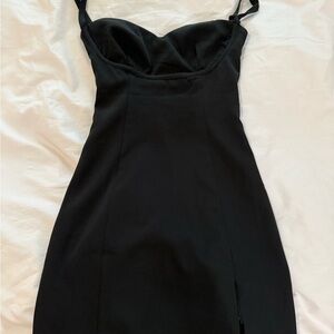 Princess Polly Tight Black Mini Dress